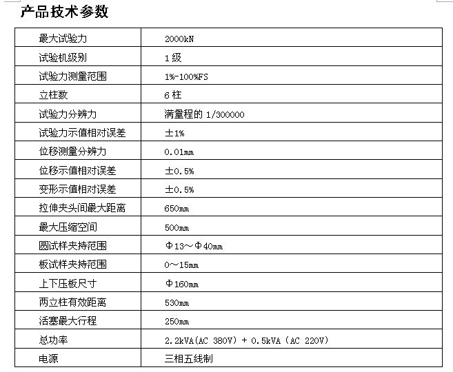 200噸微機(jī)屏顯液壓萬(wàn)能試驗(yàn)機(jī)