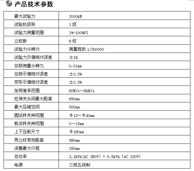 200噸微機(jī)控制電液伺服萬能試驗(yàn)機(jī)